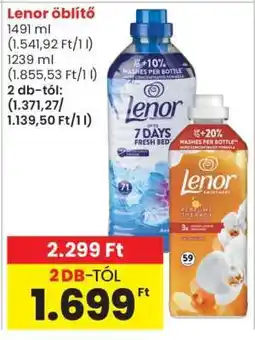 Spar LENOR Öblítő ajánlat