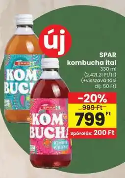 Spar SPAR kombucha ital ajánlat