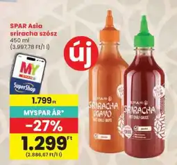 Spar SPAR Asia sriracha szósz ajánlat
