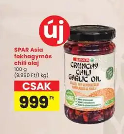 Spar SPAR Asia fokhagymás chili olaj ajánlat