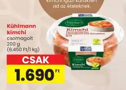 Spar Kühlmann kimchi ajánlat