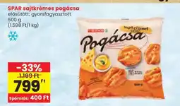 Spar SPAR sajtkrémes pogácsa ajánlat