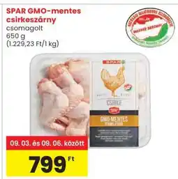 Spar SPAR GMO-mentes csirkeszárny ajánlat