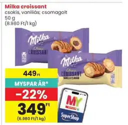 Spar MILKA CROISSANT ajánlat