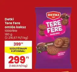 Spar DETKI Tere Fere omlós keksz ajánlat