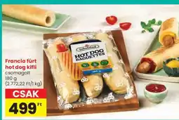 Spar Francia Fúrt Hot-Dog Kifli ajánlat