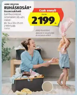 ALDI HOME CREATION RUHÁSKOSÁR ajánlat