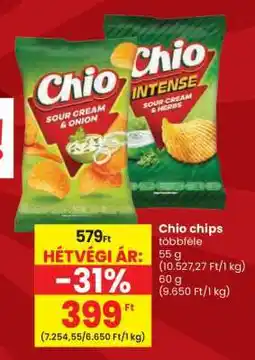 Spar CHIO Chips ajánlat