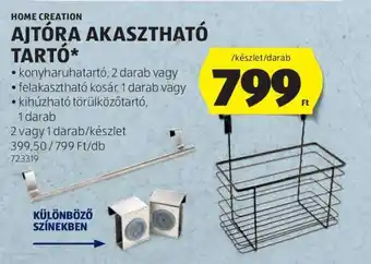 HOME CREATION AJTÓRA AKASZTHATÓ TARTÓ