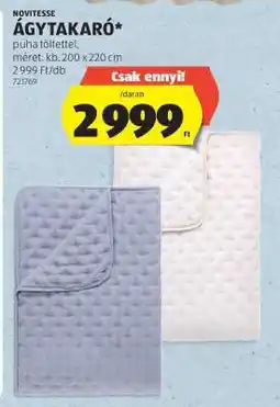 ALDI NOVITESSE ÁGYTAKARÓ ajánlat