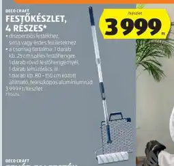 ALDI DECO CRAFT FESTŐKÉSZLET, 4 RÉSZES ajánlat