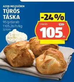 ALDI Túrós táska ajánlat