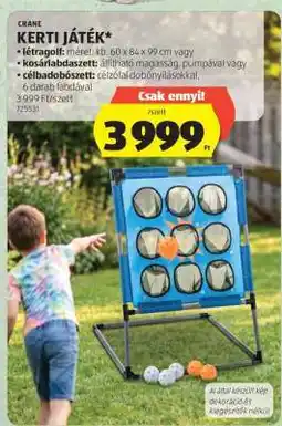 ALDI Kerti Játék ajánlat