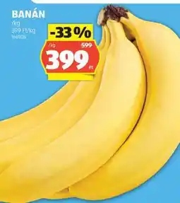 ALDI Banán ajánlat