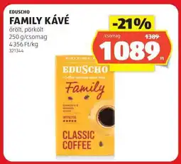 ALDI EDUSCHO FAMILY KÁVÉ ajánlat
