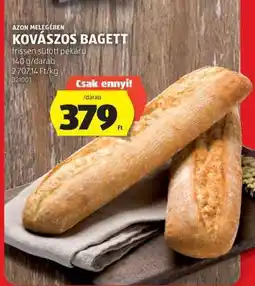 ALDI KOVÁSZOS BAGETT ajánlat