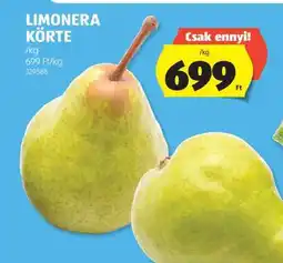 ALDI Limonera körte ajánlat