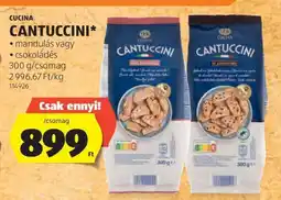 ALDI Cucina Cantuccini ajánlat