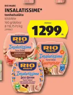 ALDI RIO MARE INSALATISSIME ajánlat