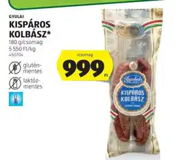 ALDI GYULAI KISPÁROS KOLBÁSZ ajánlat