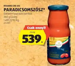 ALDI REGIONE CHE VAI PARADICSOMSZÓSZ ajánlat