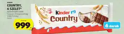 ALDI Kinder Country, 6 szelet ajánlat