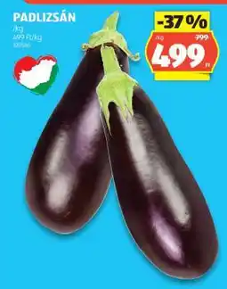 ALDI Padlizsán ajánlat