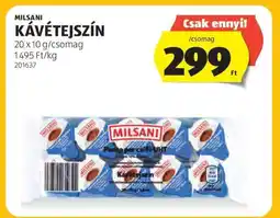 ALDI MILSANI KÁVÉTEJSZÍN ajánlat