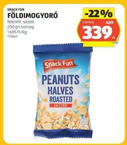ALDI SNACK FUN FÖLDIMOGYORÓ ajánlat
