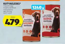 ALDI KUTYAELEDEL ajánlat