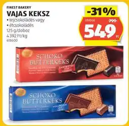 ALDI Finest Bakery Vajas Keksz ajánlat