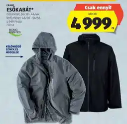 ALDI CRANE ESŐKABÁT ajánlat