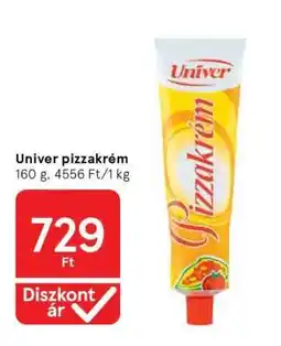 Tesco UNIVER Pizzakrém ajánlat