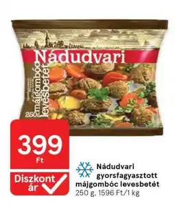 Tesco Nádudvari gyorsfagyasztott májgombóc levesbetét ajánlat