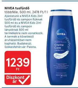 Tesco NIVEA tusfürdő ajánlat