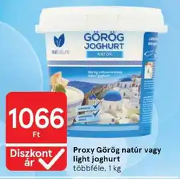 Tesco Proxy Görög natúr vagy light joghurt ajánlat