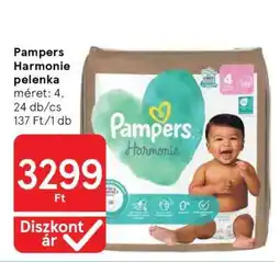Tesco Pampers Harmonie pelenka ajánlat
