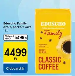 Tesco EduScho Family őrölt, pörkölt kávé ajánlat