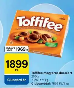 Tesco Toffifee mogyorós desszert ajánlat
