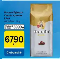 Tesco Douwe Egberts Omnia Szemes Kávé ajánlat