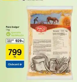 Tesco PACO BULGUR ajánlat
