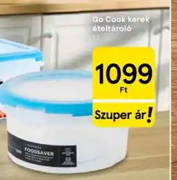 Tesco Go Cook kerek ételtároló ajánlat