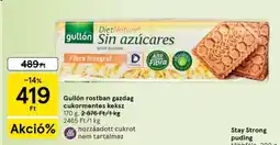 Tesco Gullón rostban gazdag cukormentes keksz ajánlat