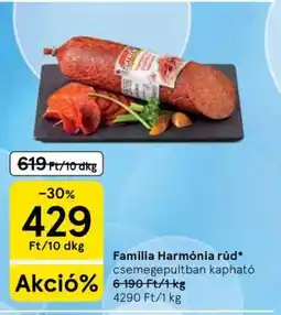 Tesco Familia Harmónia rúd ajánlat