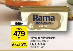 Tesco Rama kenőmargarin ajánlat