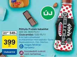 Tesco Pöttyös Protein kakaóital ajánlat