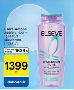 Tesco Elseve sampon ajánlat