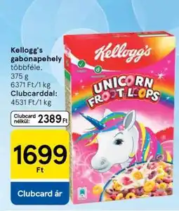Tesco Kellogg's Gabonapehely ajánlat