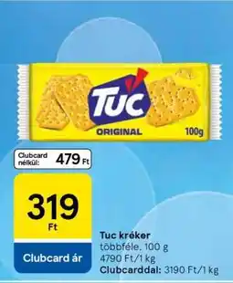 Tesco TUC Kréker ajánlat