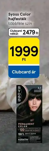 Tesco Syoss Color hajfesték ajánlat
